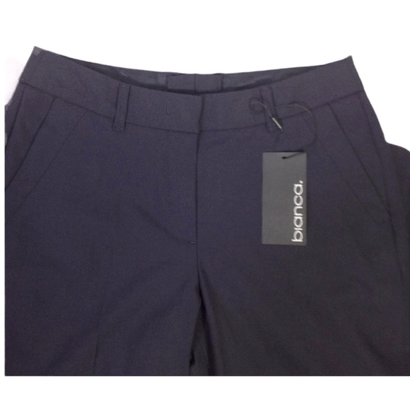 Bianca | NWT | Navy Trousers | Size 8 - Picture 3 of 5